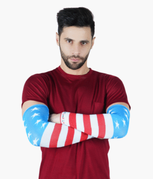 Unisex Cotton Lining Patterned Arm Sleeves