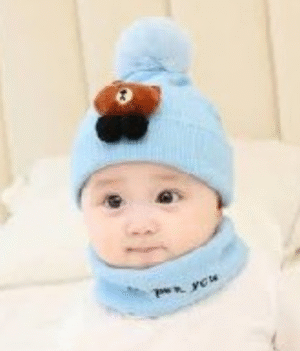 Baby Love Me Bro Head & Neck Cap Set